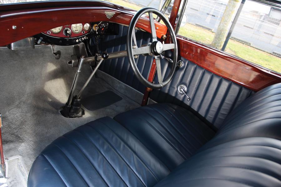 Интерьер Delage DMN Faux Cabriolet 1929 года  (фото 18 из 23)